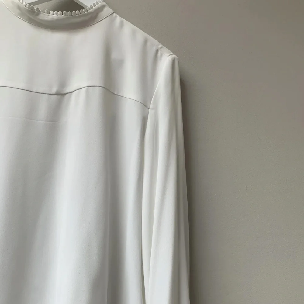 House of bruar shirt blouse size uk 14 ivory classic - Picture 13 of 15